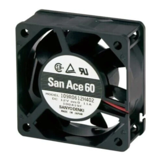 Ventilatore Sanyo 109P0612S701