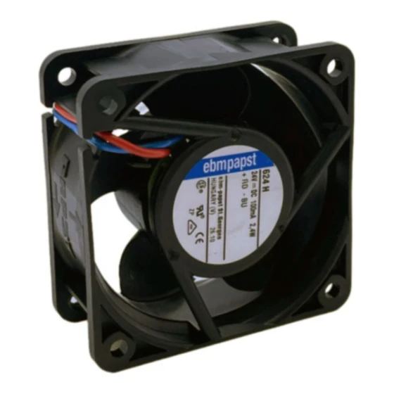 Ventilatore Ebmpapst 624H