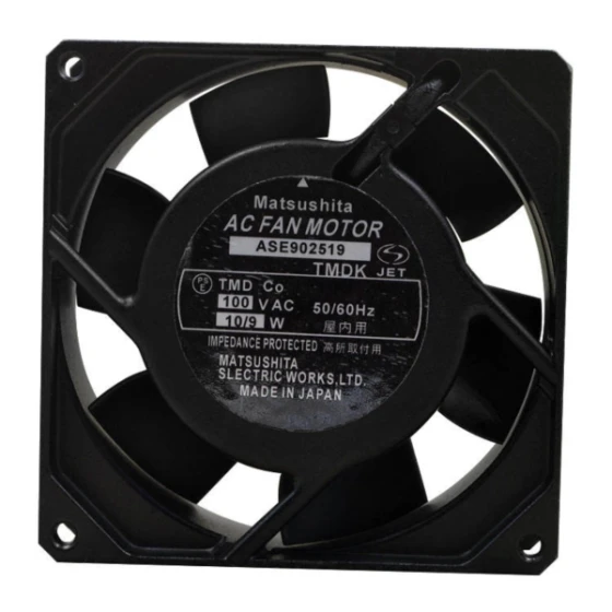 Ventilatore Matsushita ASE902519