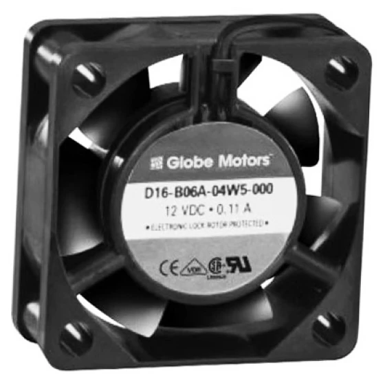 Globe Motors D16-B06A-04W5-000 Ventilatore