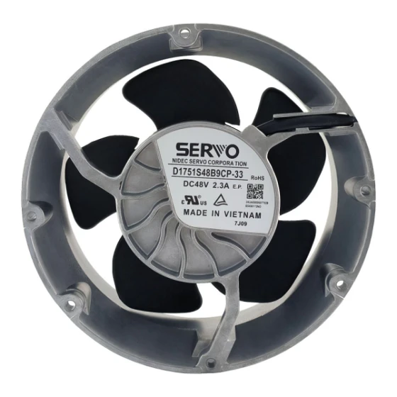 Ventilatore Nidec/SERVO D1751S48B9CP-54