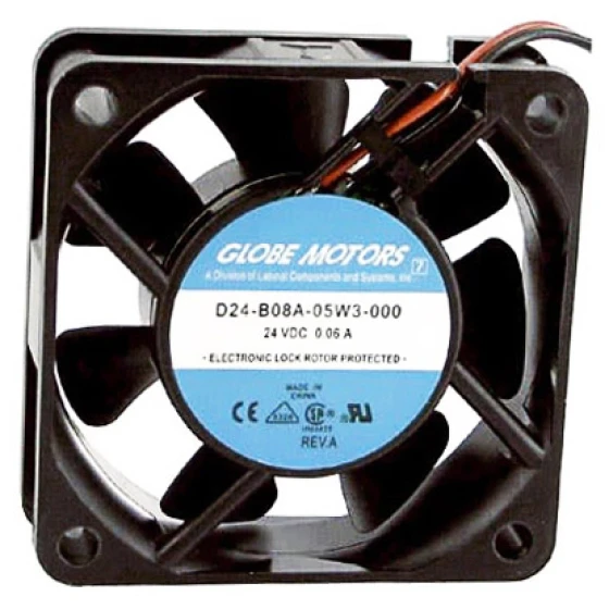 Globe Motors D24-B08A-05W3-000 Ventilatore