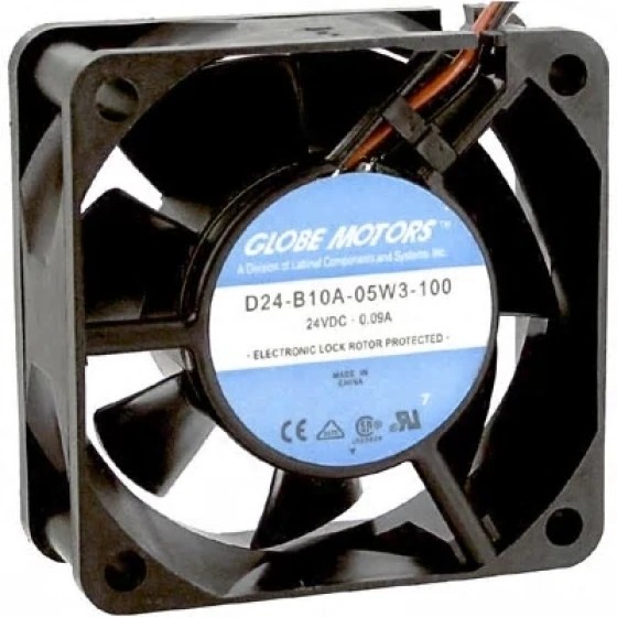 Globe Motors D24-B10A-05W3-100 Ventilatore