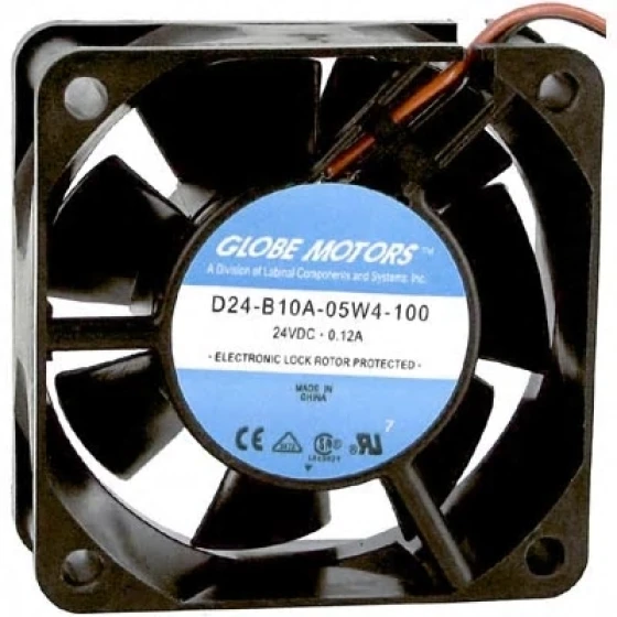 Globe Motors D24-B10A-05W4-100 Ventilatore