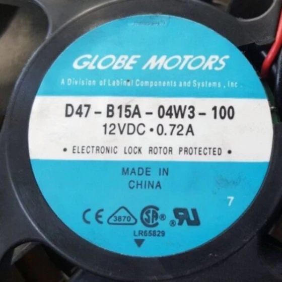 Motori Globe D47-B15A-04W3-100 Ventilatore