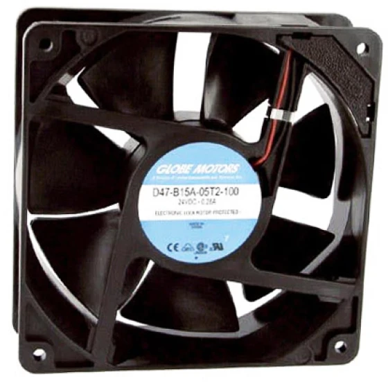 Globe Motors D47-B15A-05T2-100 Ventilatore