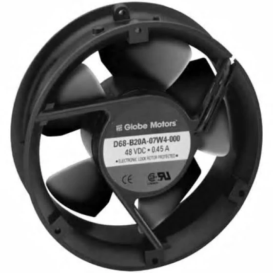 Globe Motors D68-B20A-07W4-000 Ventilatore