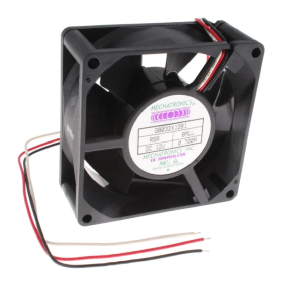 Ventilatore Mechatronics G8032X12B1-RSR