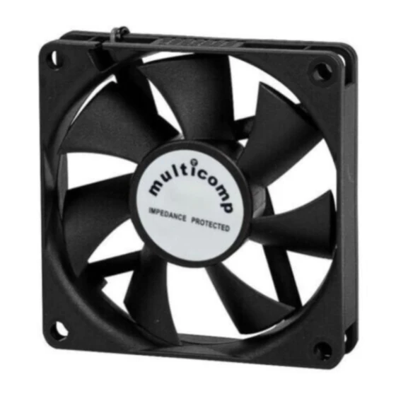 Ventilatore MULTICOMP MC33868