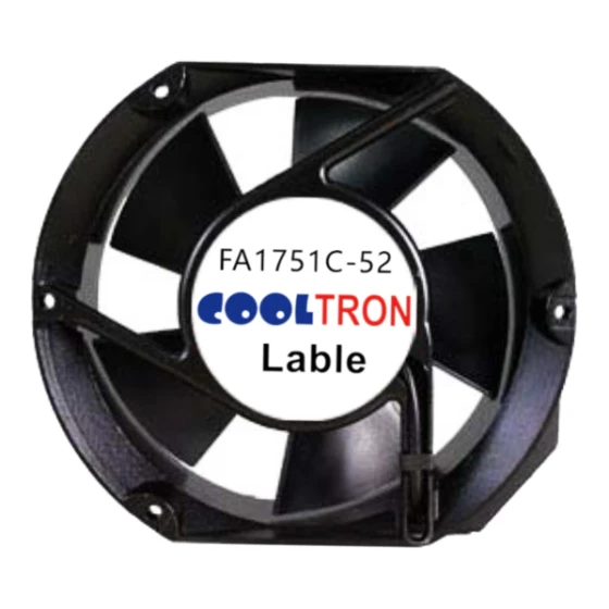 Ventola Cooltron FA1751B11T7C-52