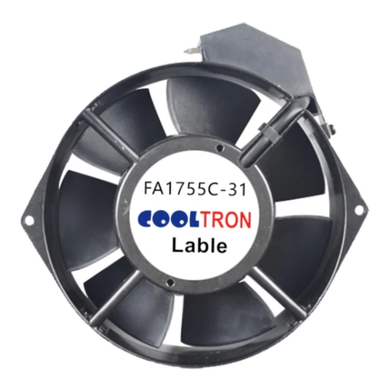 Ventola Cooltron FA1755B11T7C-31