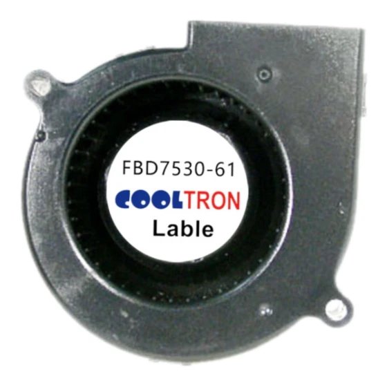 Ventilatore Cooltron Industrial Supply FBD7530B12W3-61