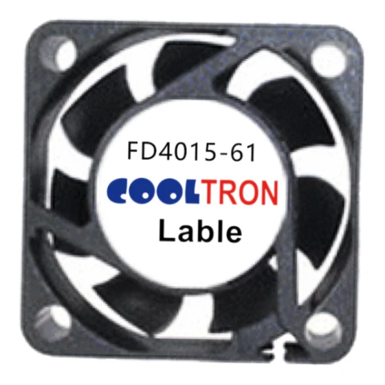 Ventilatore Cooltron Industrial Supply FD4015B12W5-61-4JC1