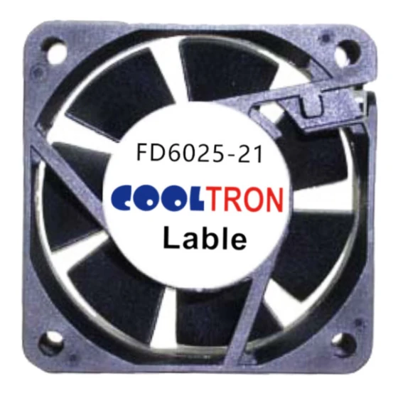 Ventilatore Cooltron Industrial Supply FD6025B24W11-21-2R