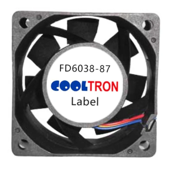 Ventola Cooltron Industrial Supply FD6038B24W9-87-4JC1