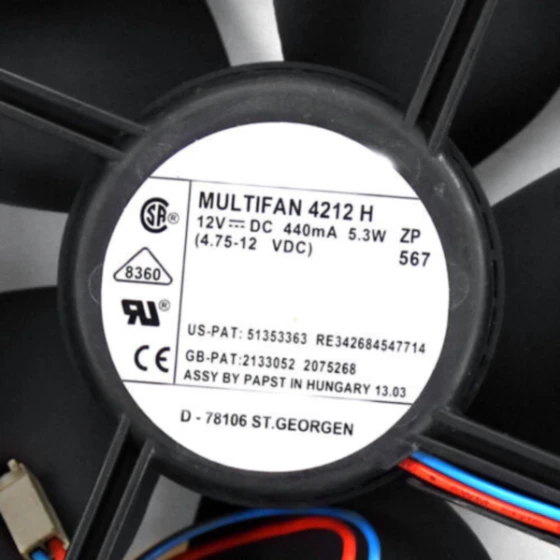 Ventilatore Ebmpapst MULTIFAN4212