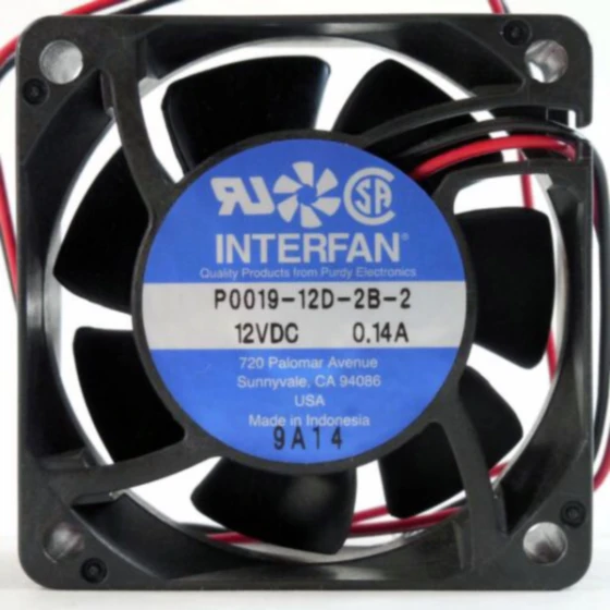 Ventilatore Interfan PO019-12D-2B-2