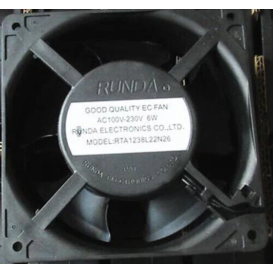 Ventilatore RUNDA RTA1238L22N26